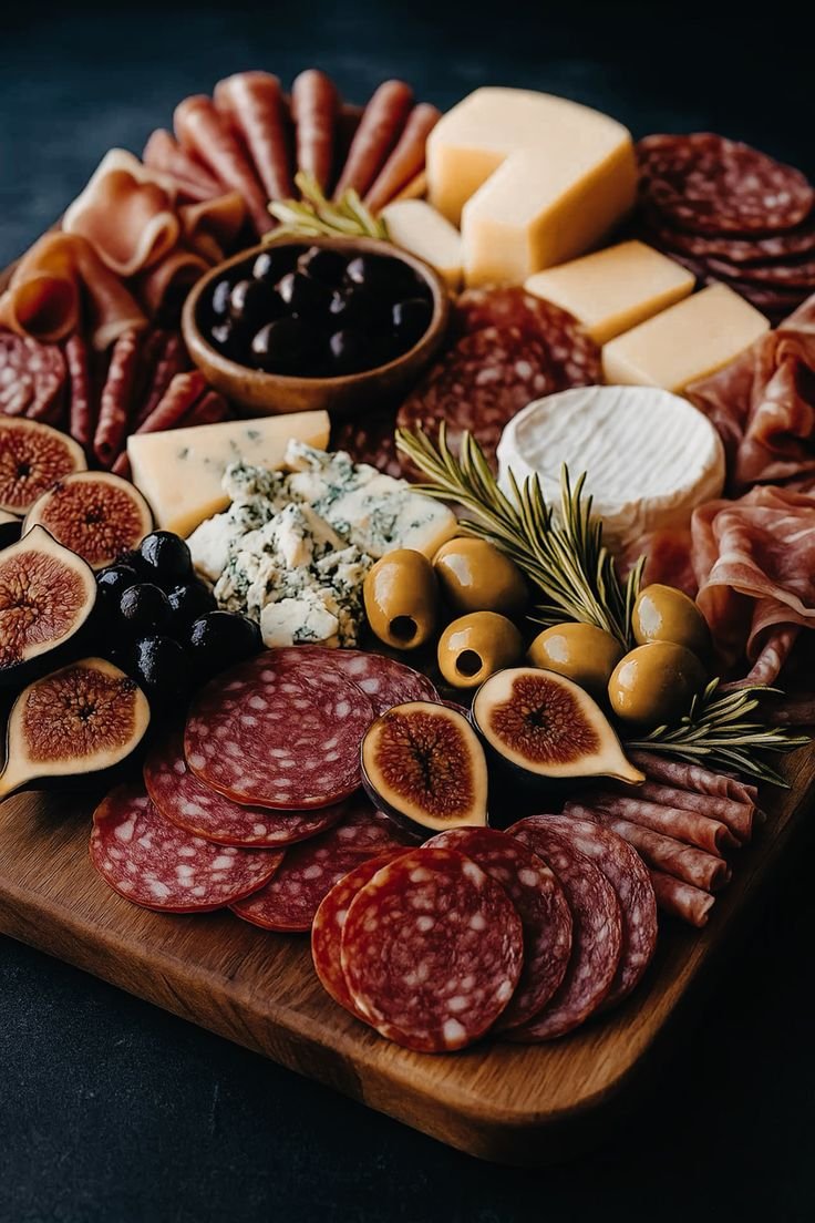 Tabla de quesos y fiambres