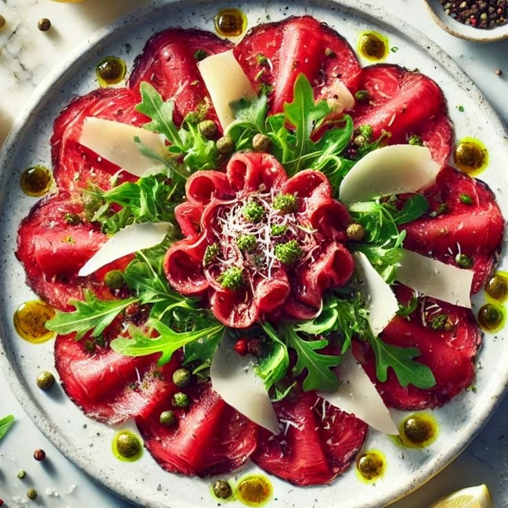 Carpaccio de res